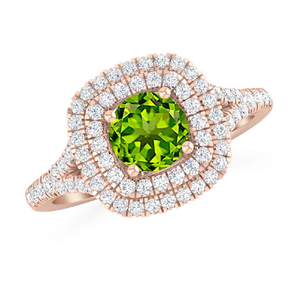 Rose Gold - Peridot