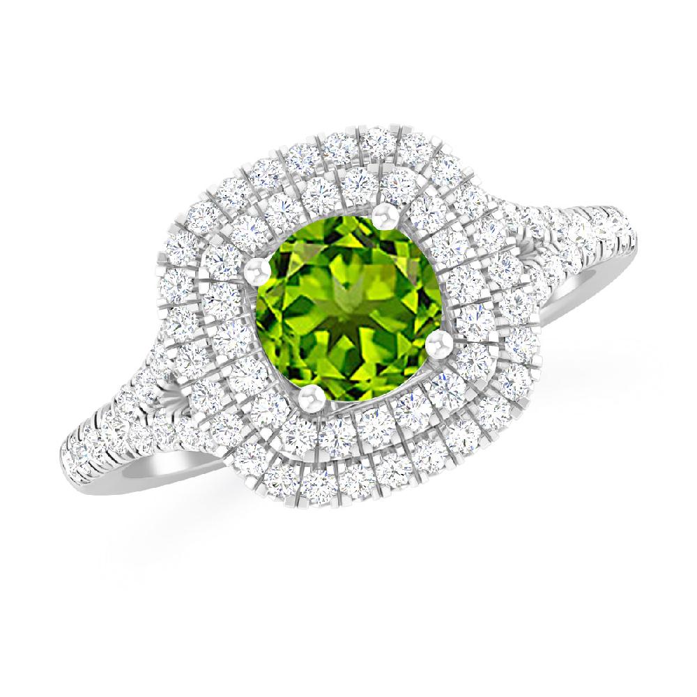 White Gold - Peridot