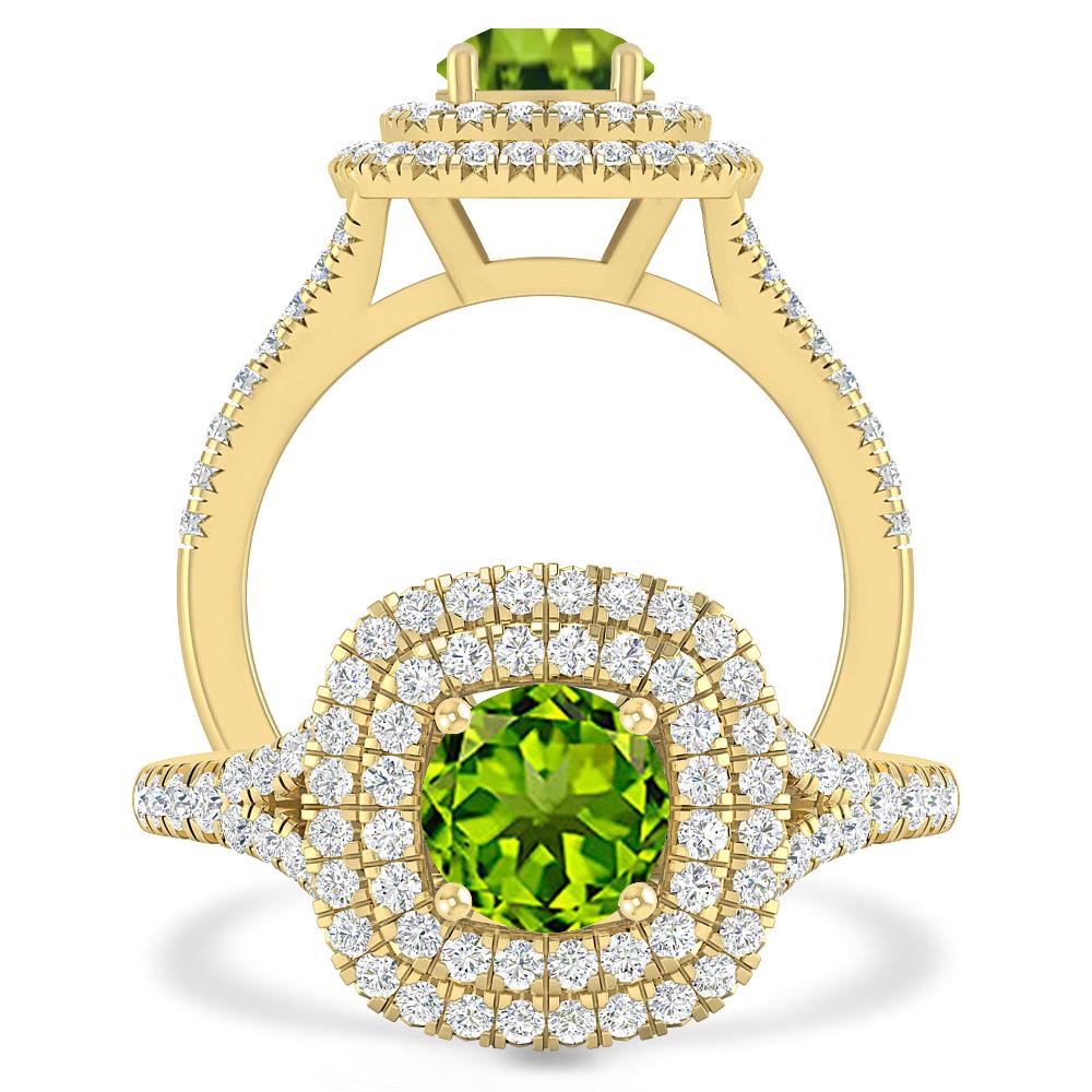 Yellow Gold - Peridot