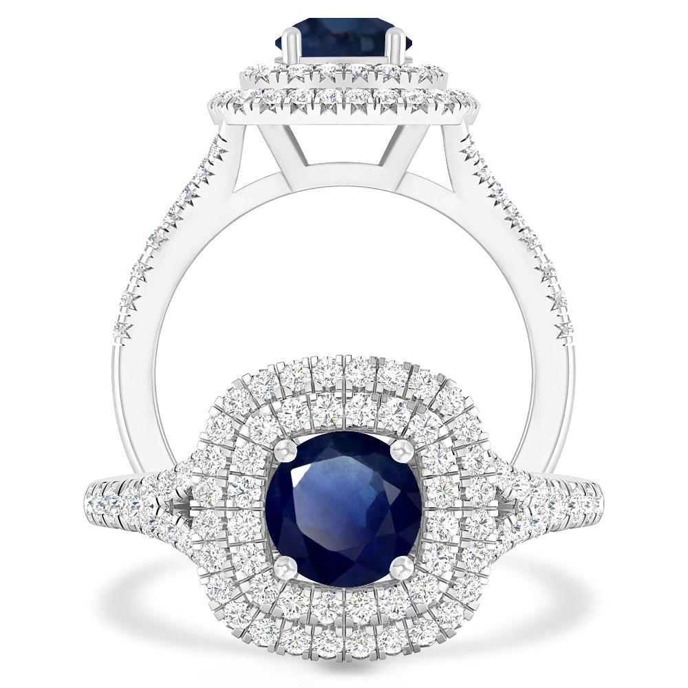 White Gold - Sapphire