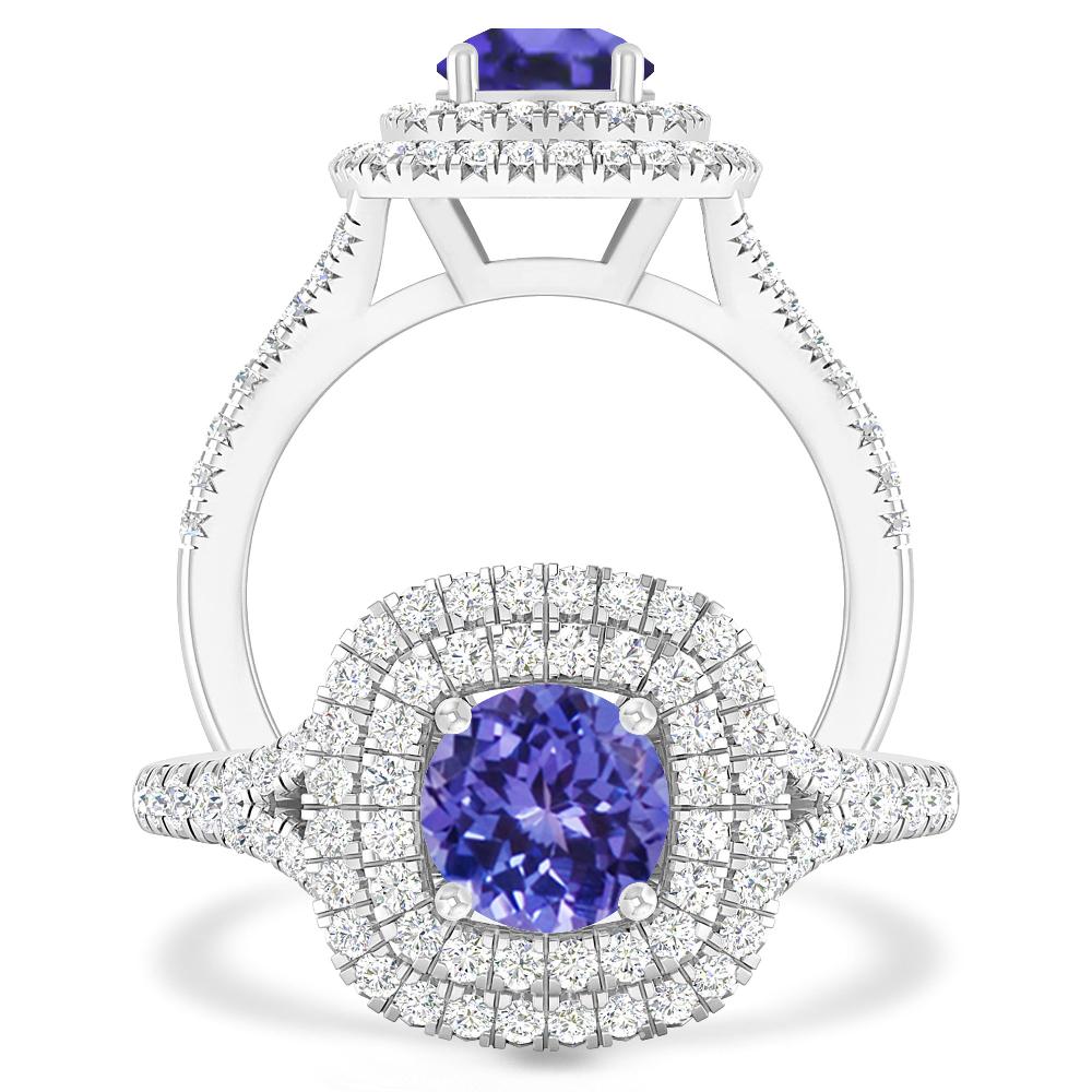 White Gold - Tanzanite