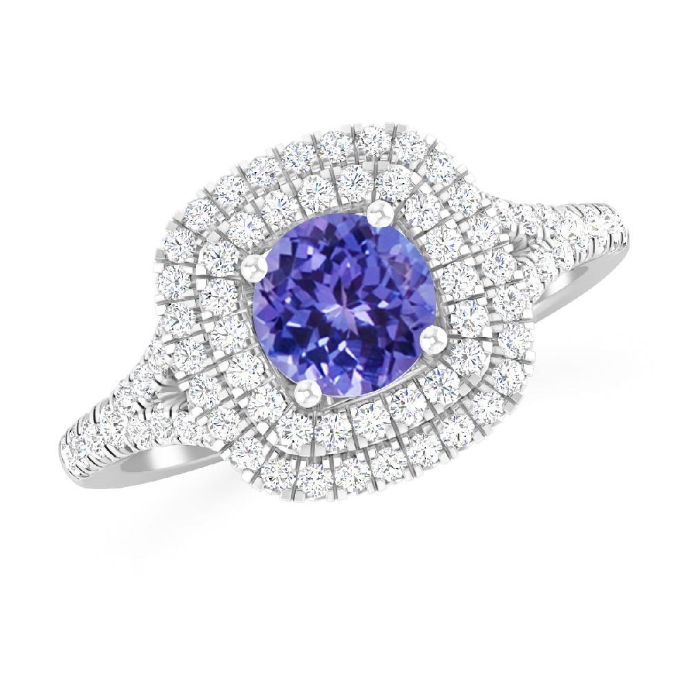 White Gold - Tanzanite