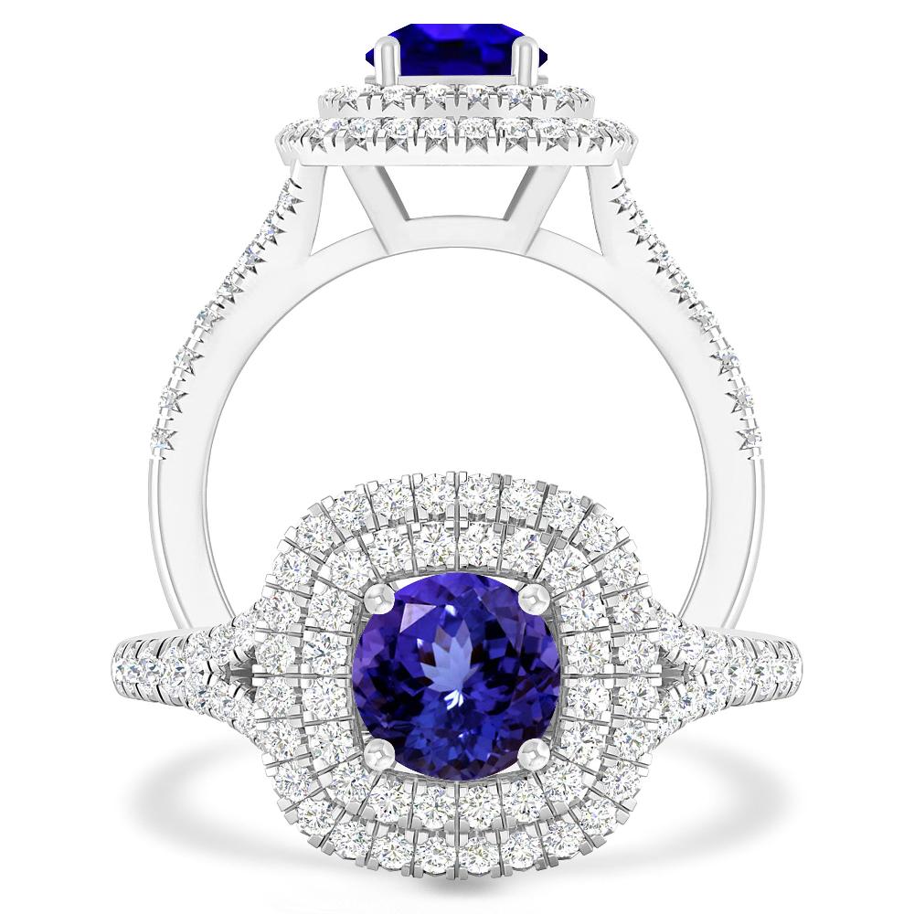 White Gold - Tanzanite