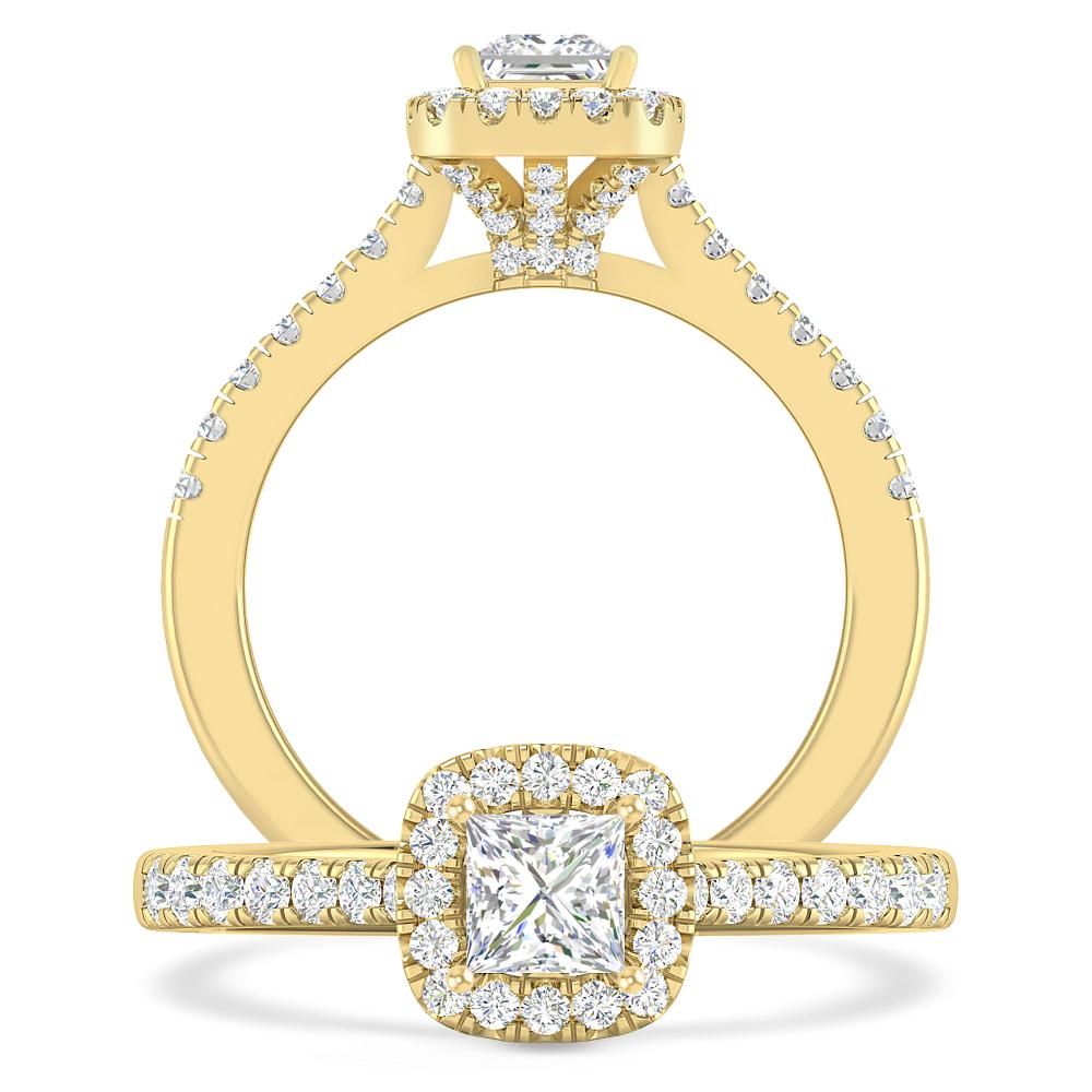 Yellow Gold - Diamond