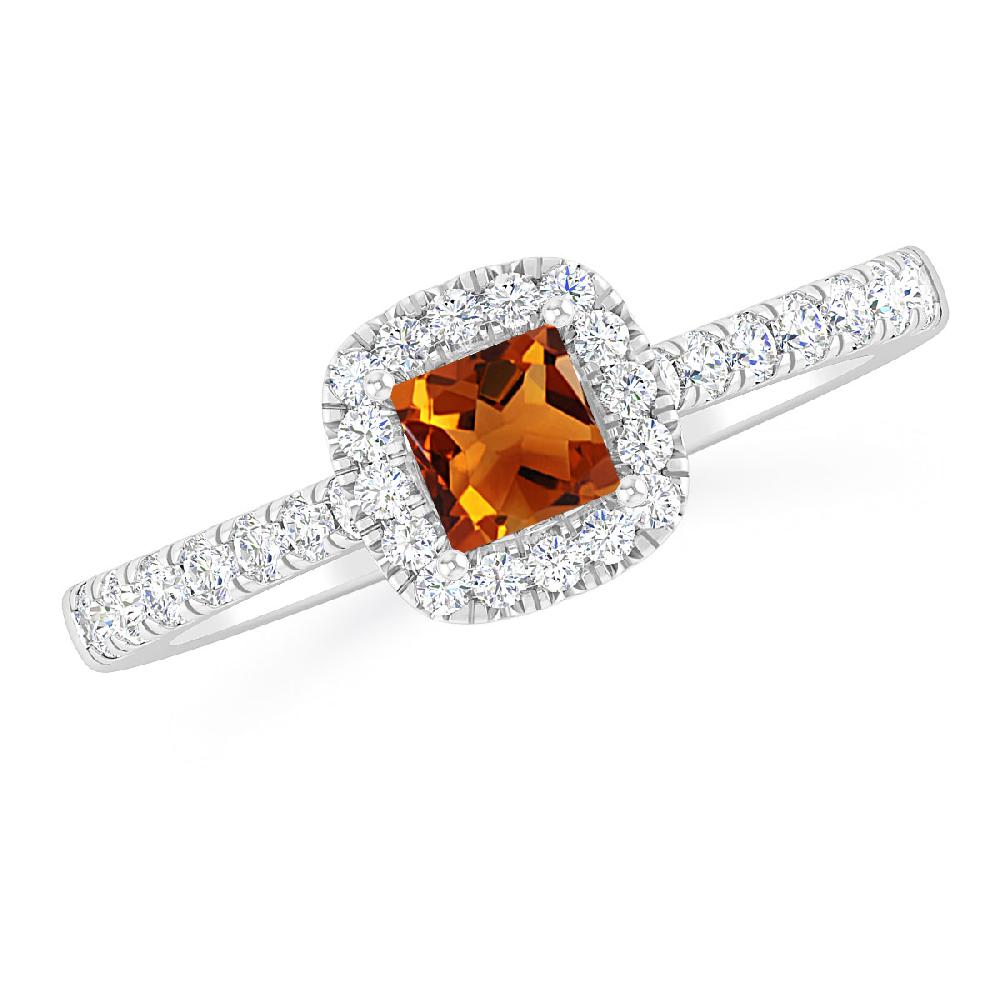 White Gold - Citrine