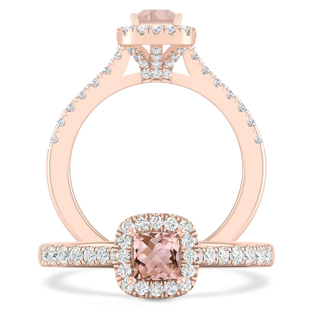 Rose Gold - Morganite