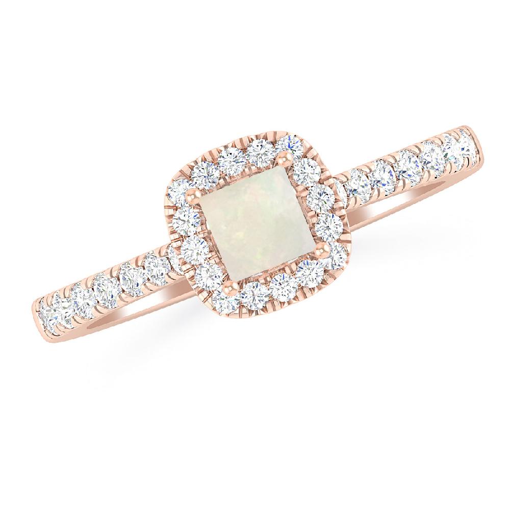 Rose Gold - Opal