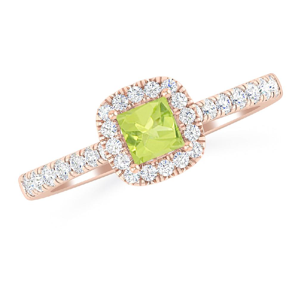 Rose Gold - Peridot