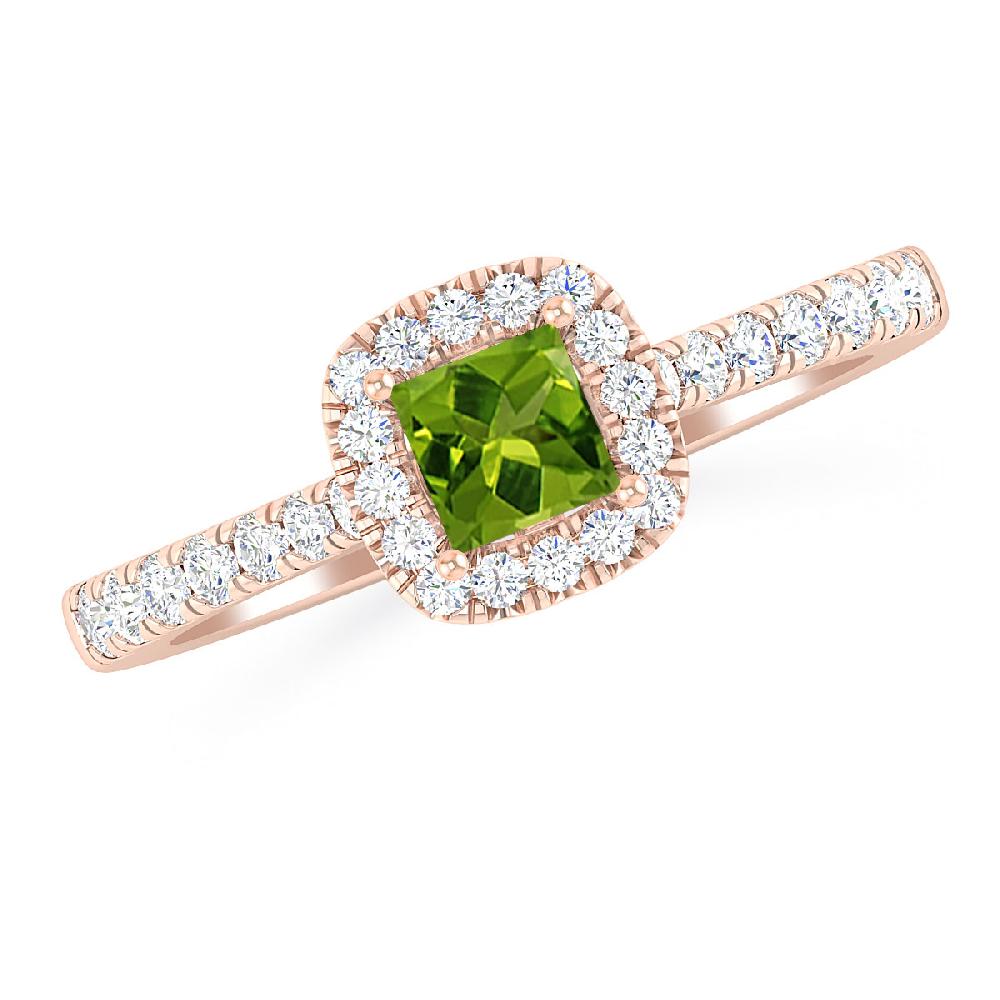 Rose Gold - Peridot