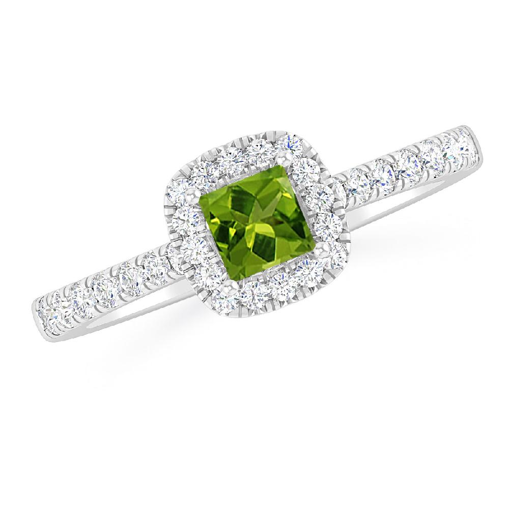 White Gold - Peridot