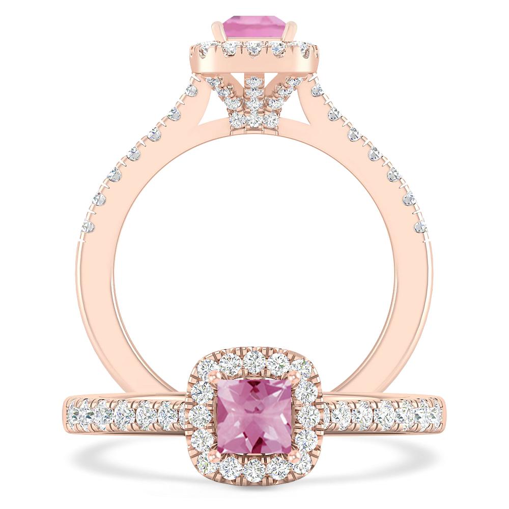 Rose Gold - Pink Tourmaline