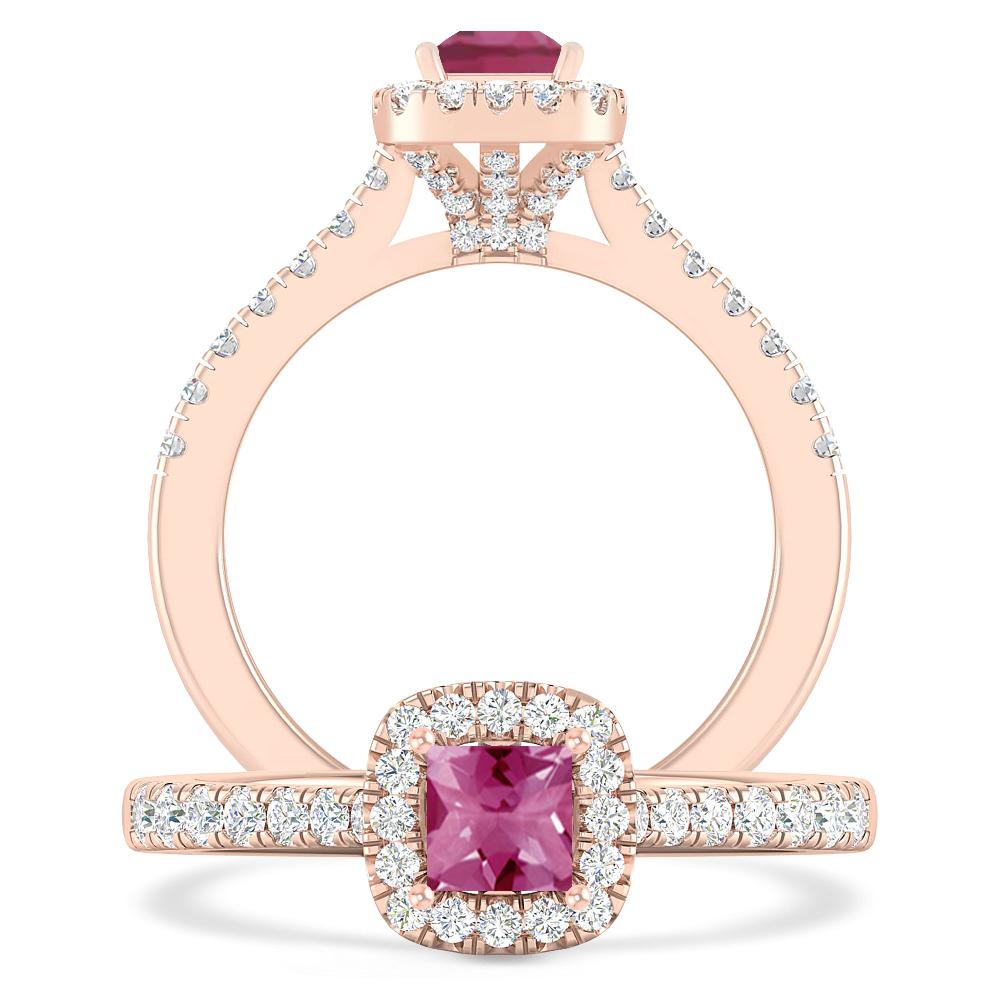 Rose Gold - Pink Tourmaline