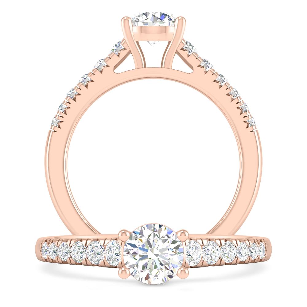 Rose Gold - Diamond