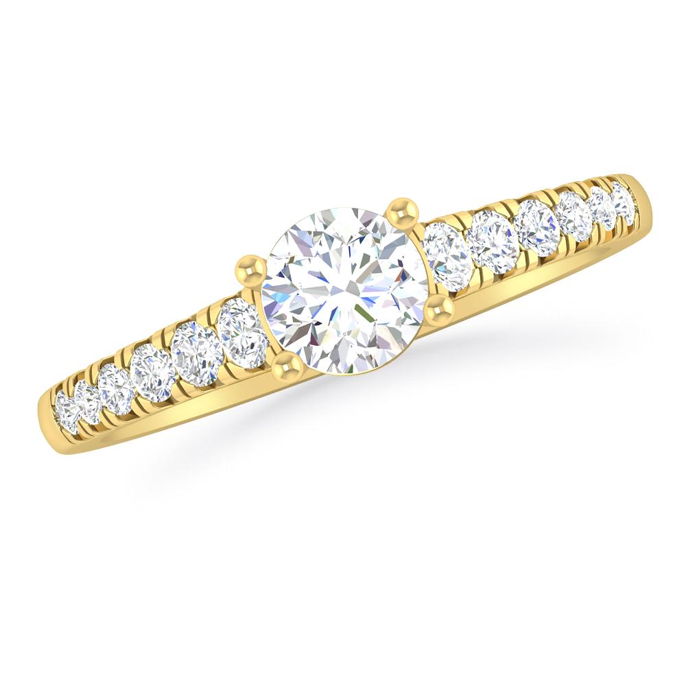 Yellow Gold - Diamond