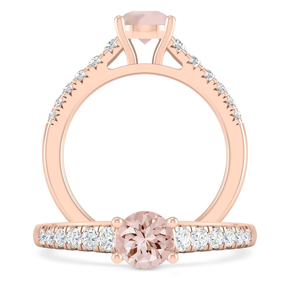 Rose Gold - Morganite