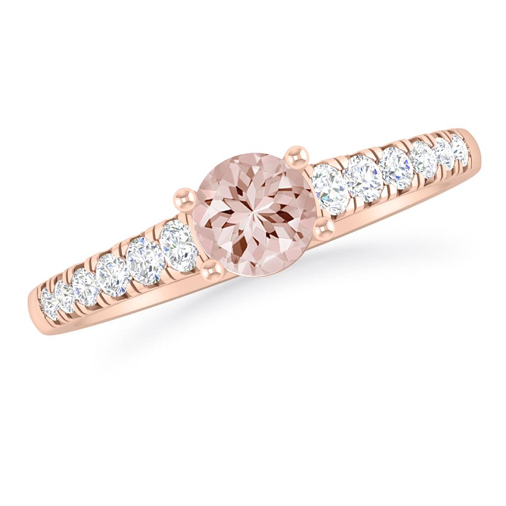 Rose Gold - Morganite