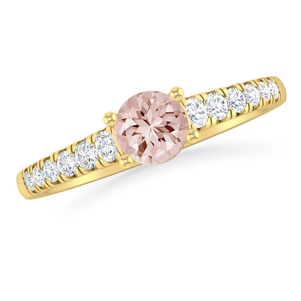 Yellow Gold - Morganite