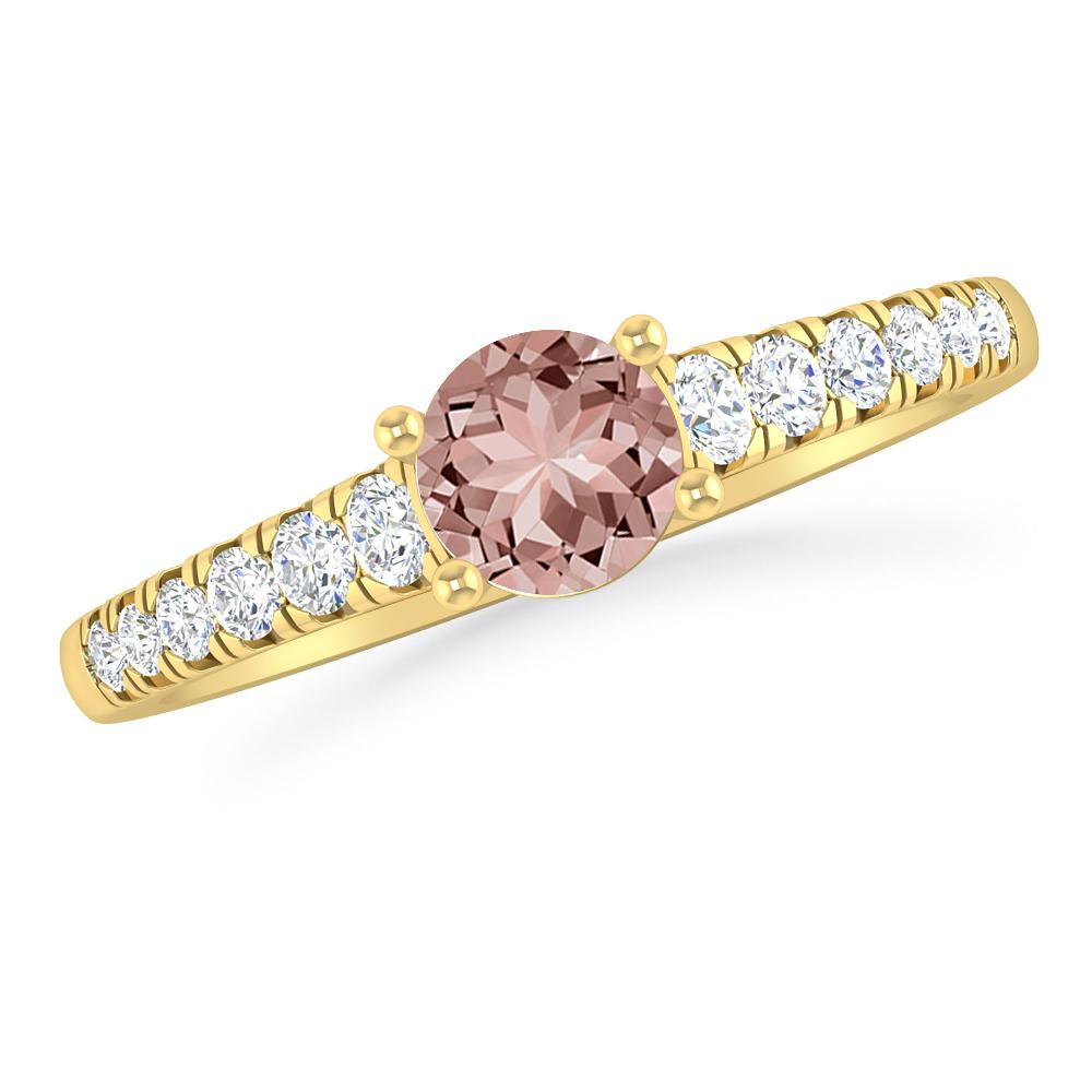 Yellow Gold - Morganite