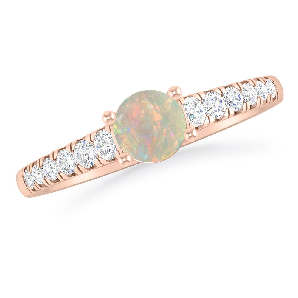 Rose Gold - Opal