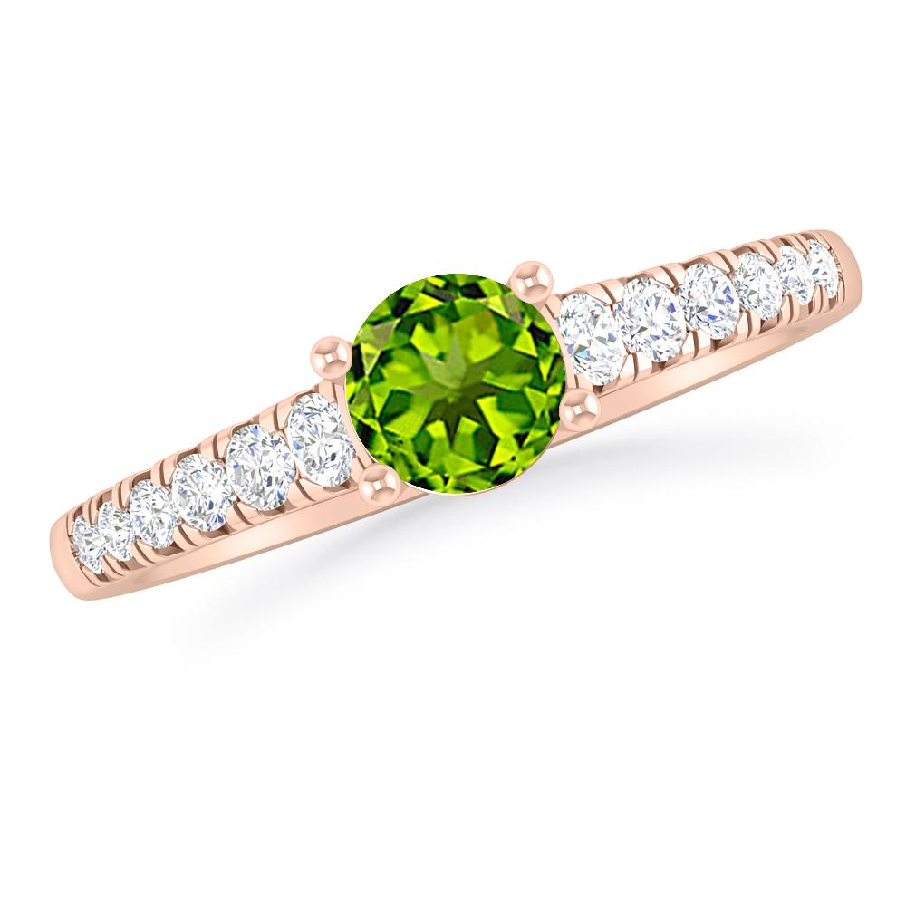 Rose Gold - Peridot