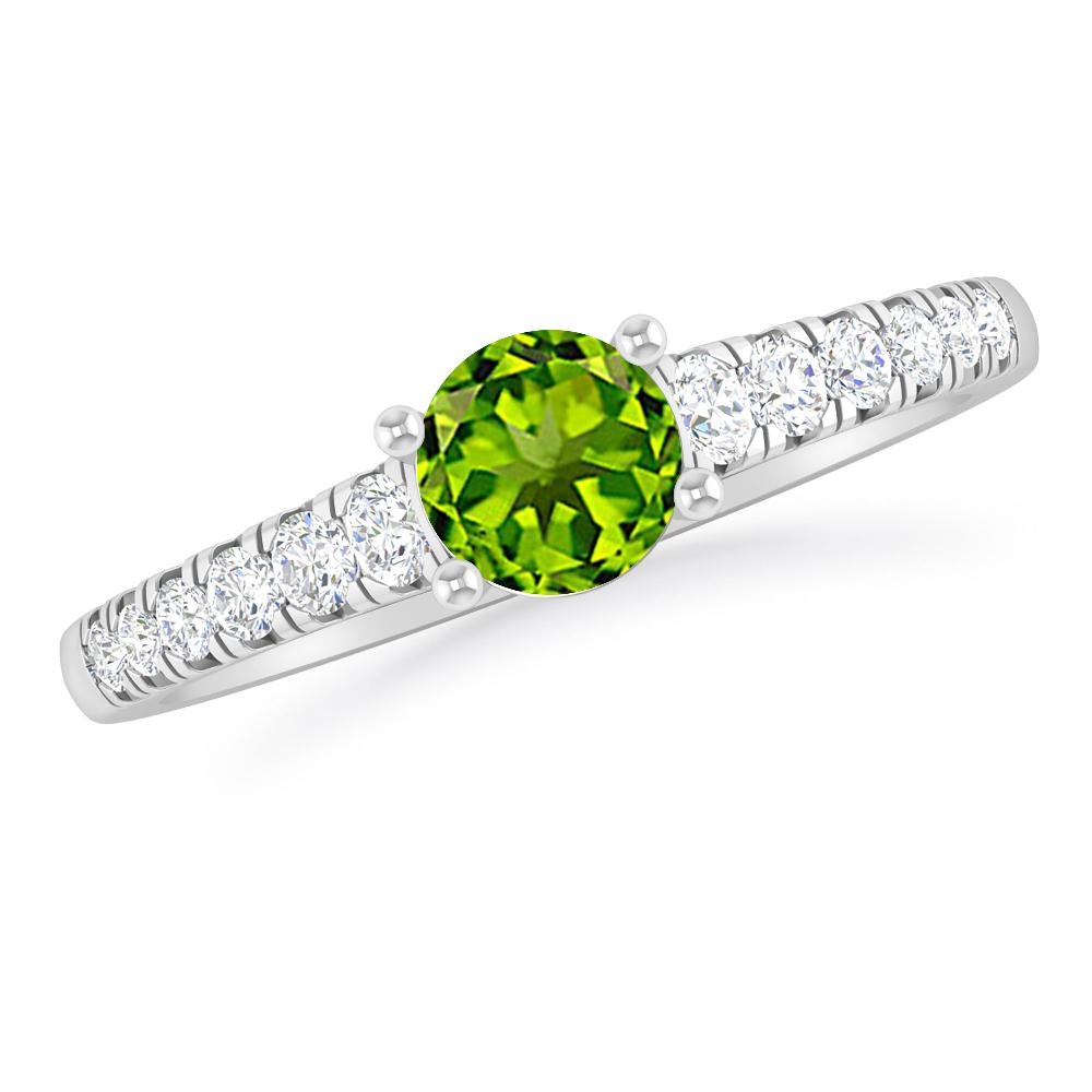 White Gold - Peridot