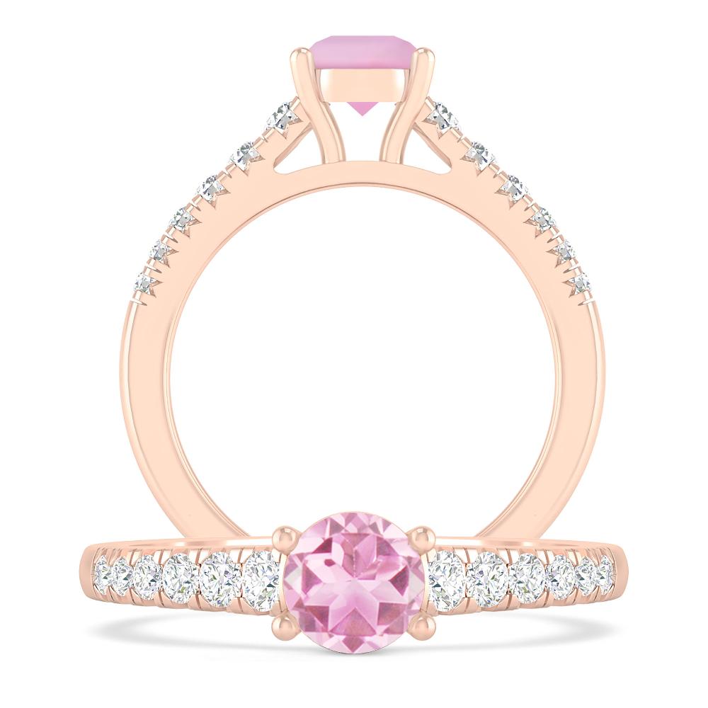 Rose Gold - Pink Tourmaline