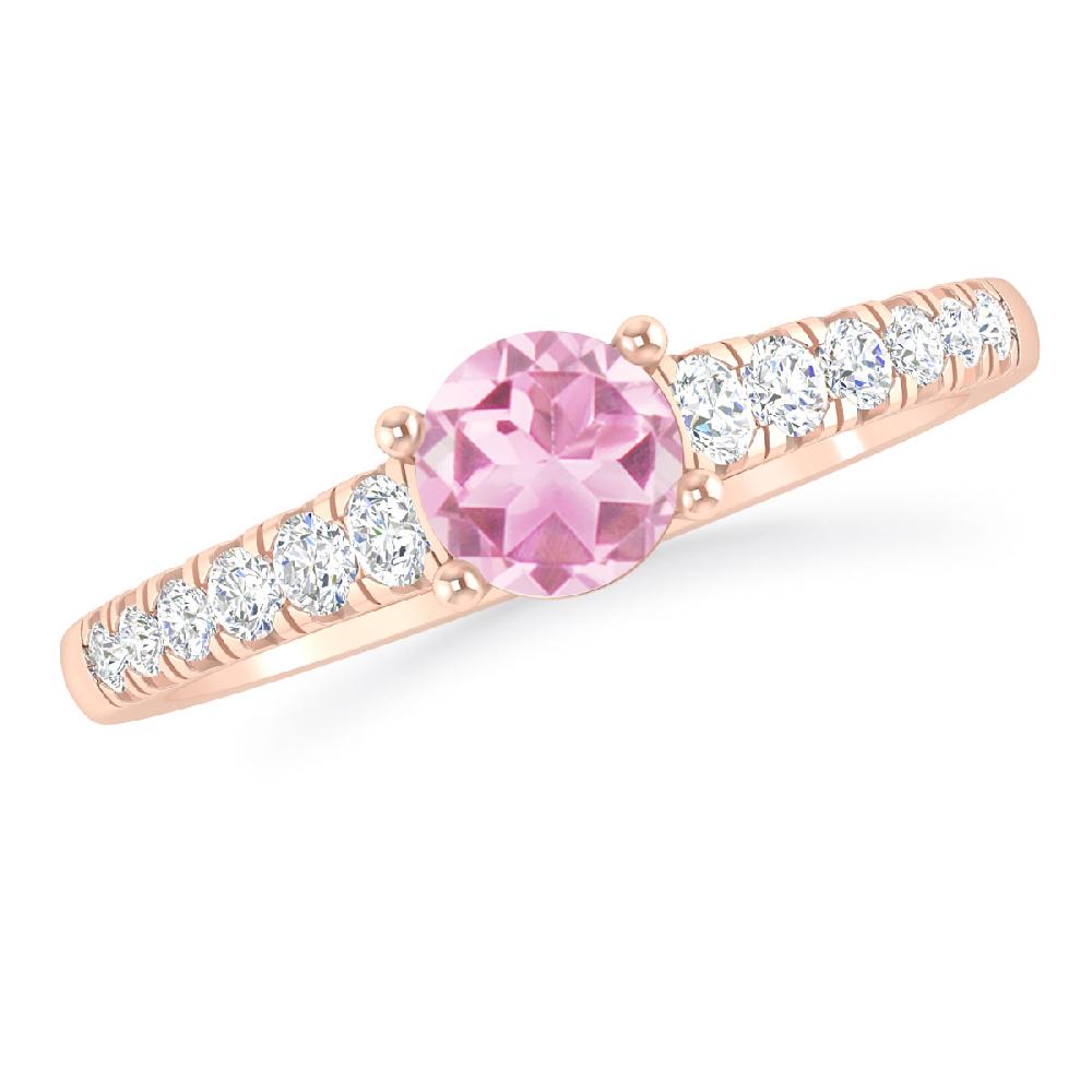 Rose Gold - Pink Tourmaline