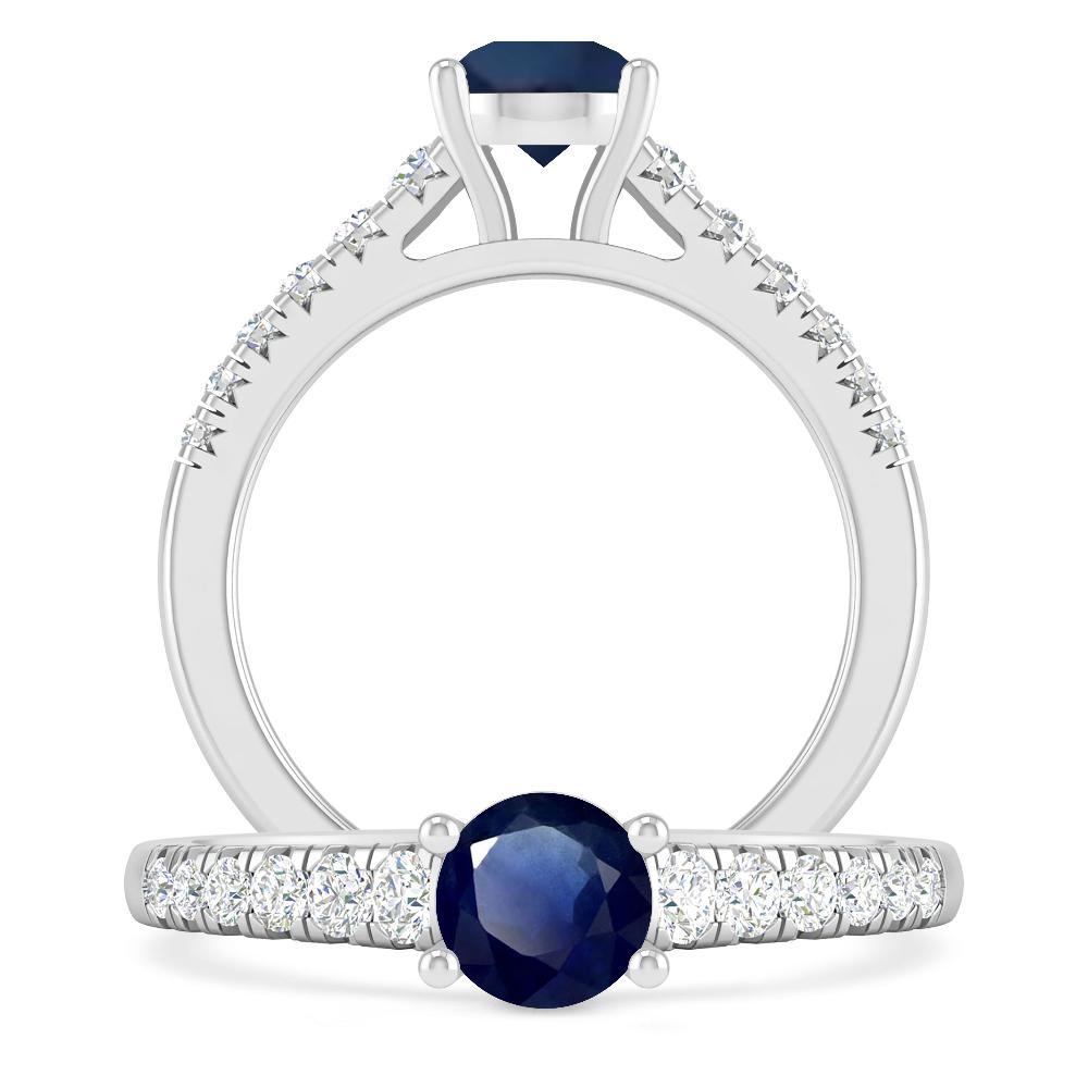 White Gold - Sapphire