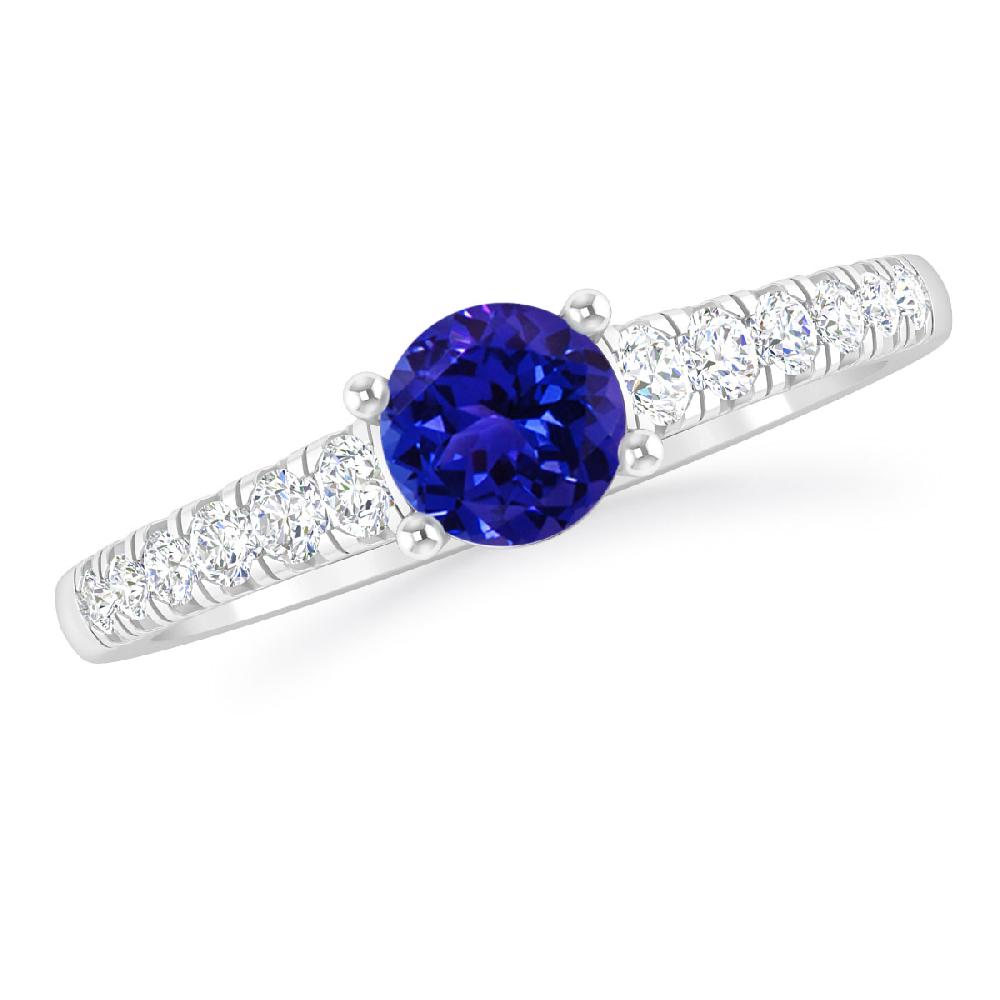 White Gold - Tanzanite