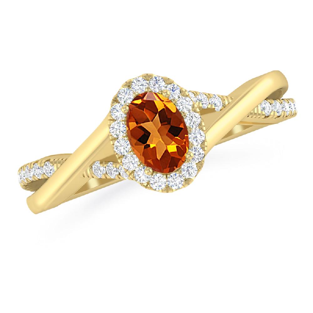 Yellow Gold - Citrine