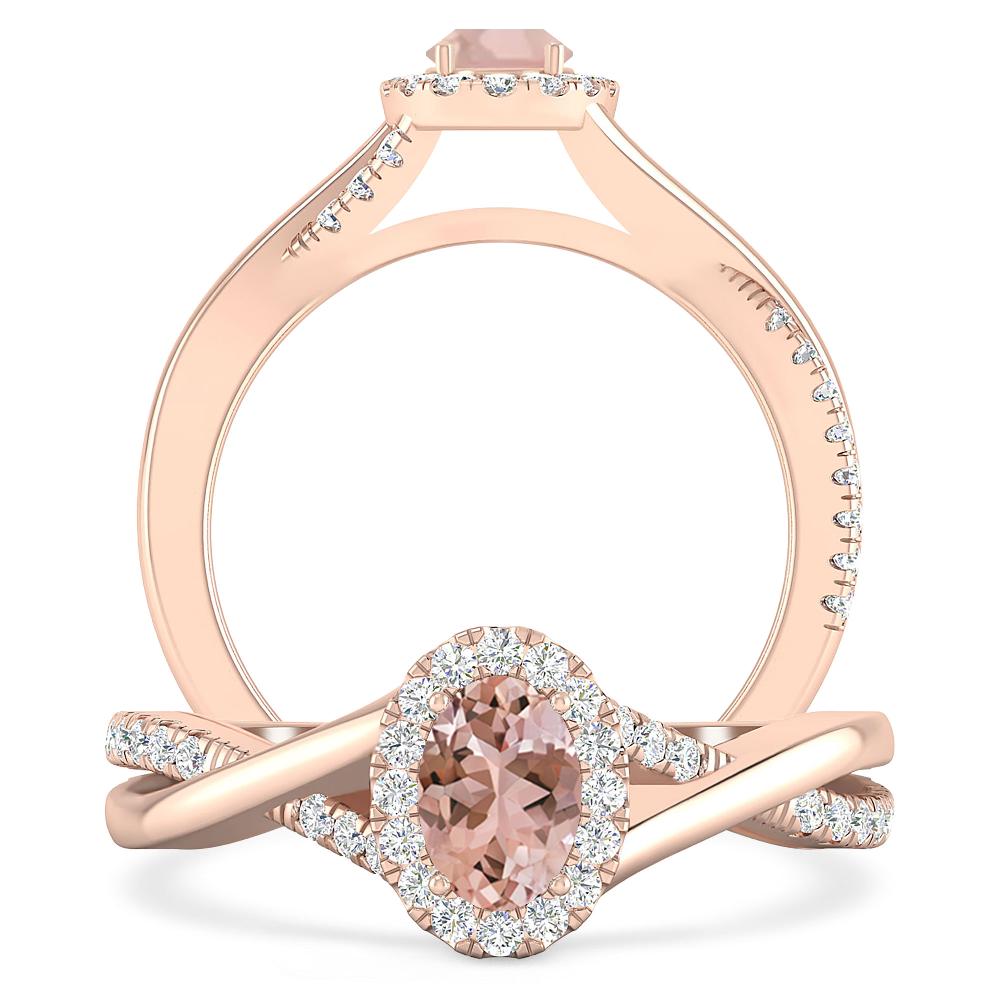 Rose Gold - Morganite