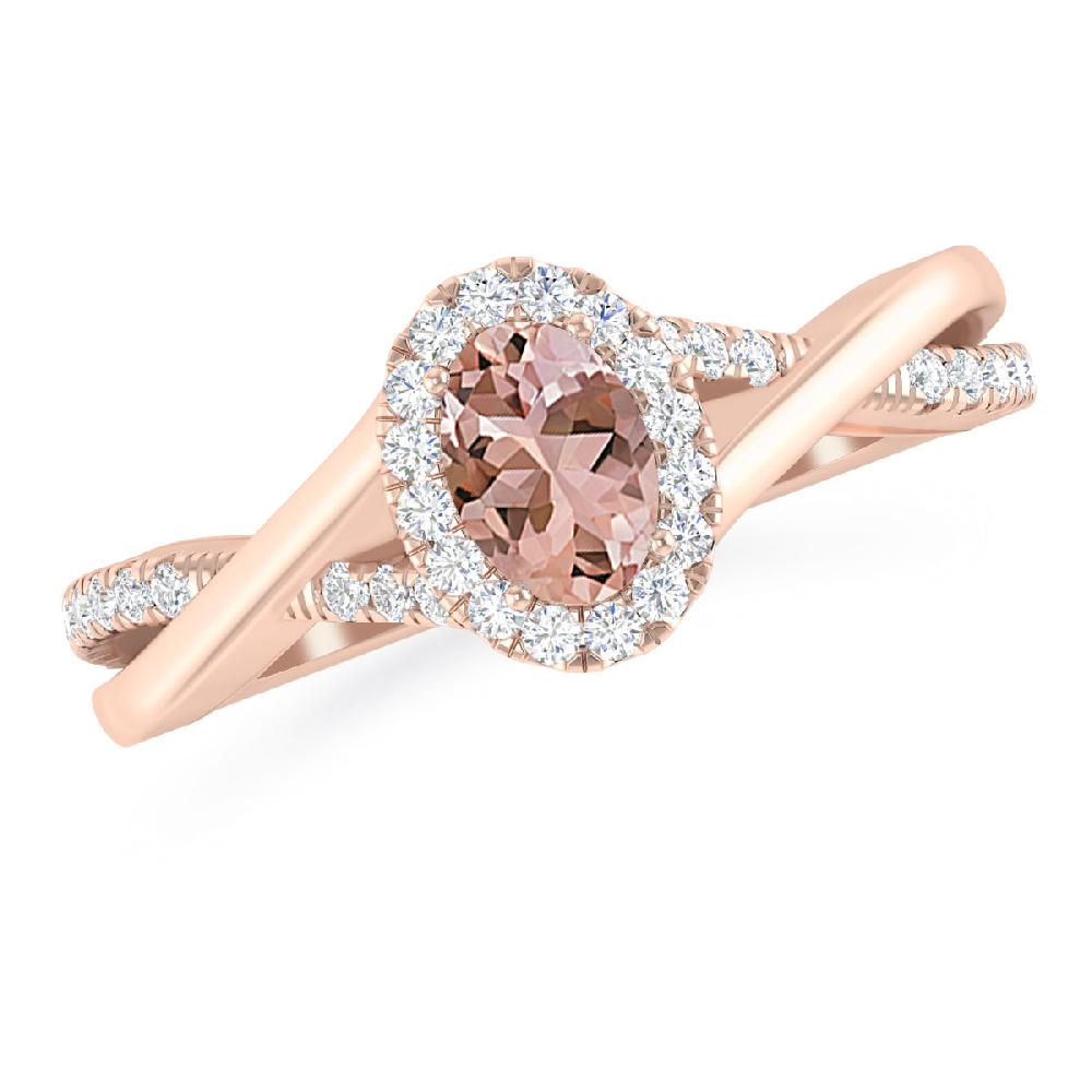 Rose Gold - Morganite