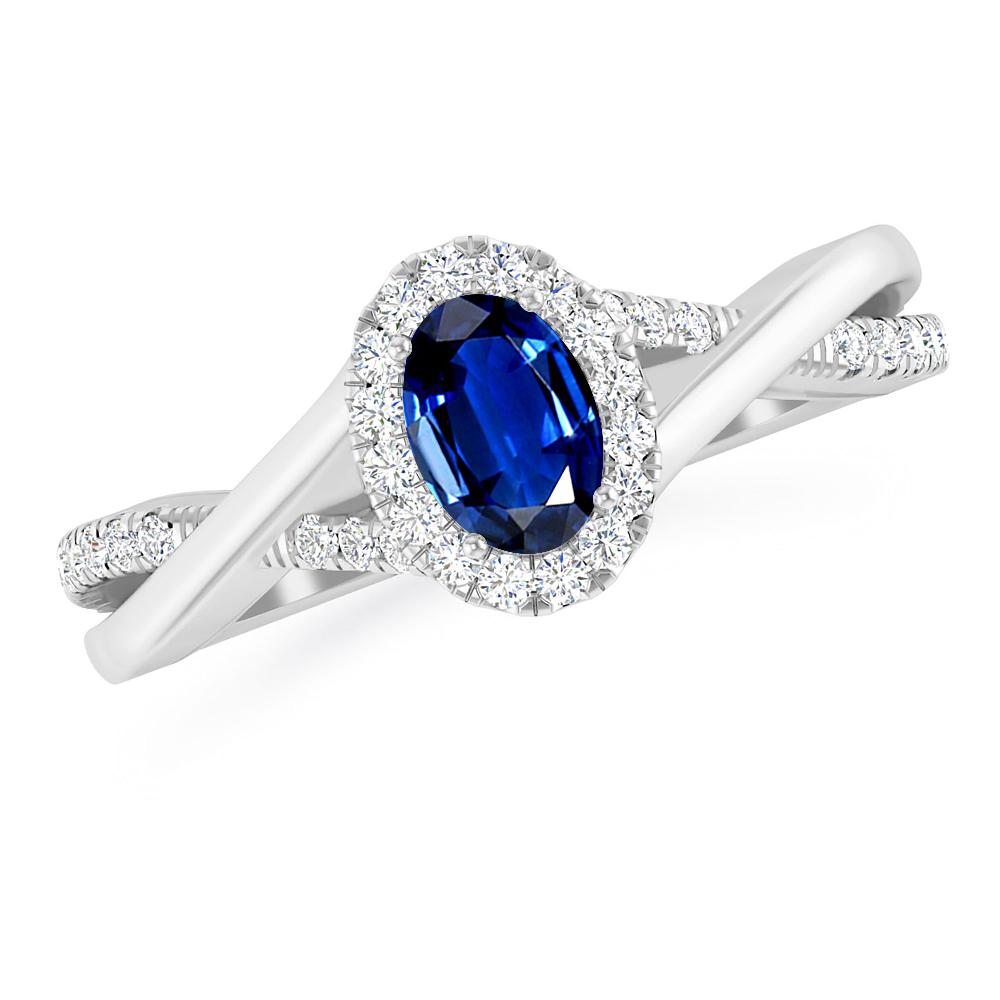 White Gold - Sapphire