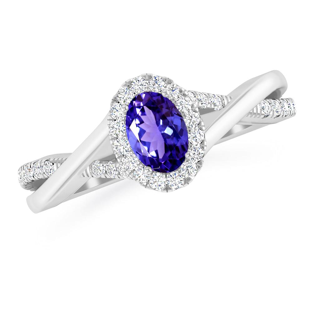 White Gold - Tanzanite