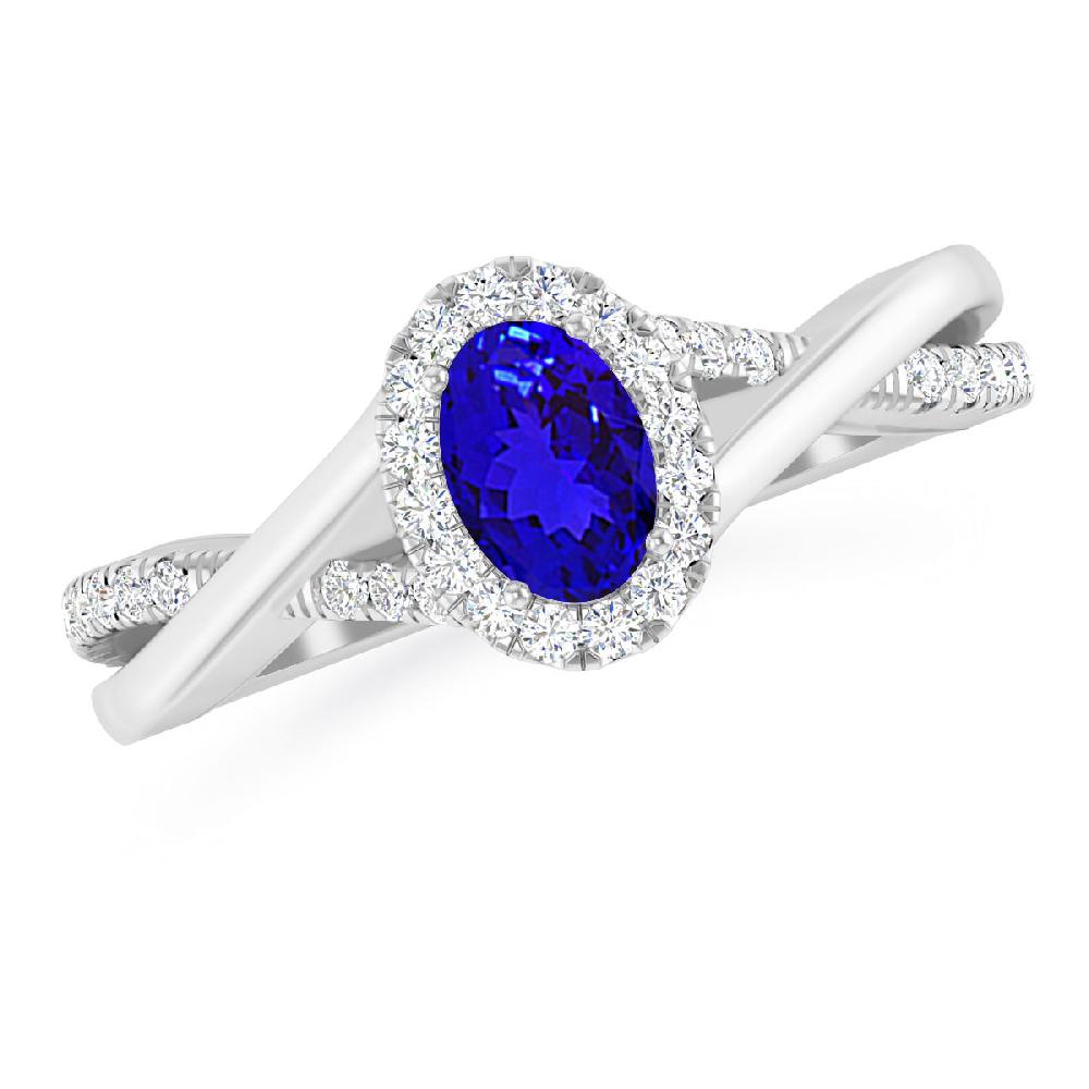 White Gold - Tanzanite