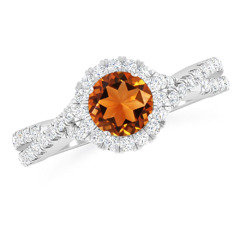 White Gold - Citrine