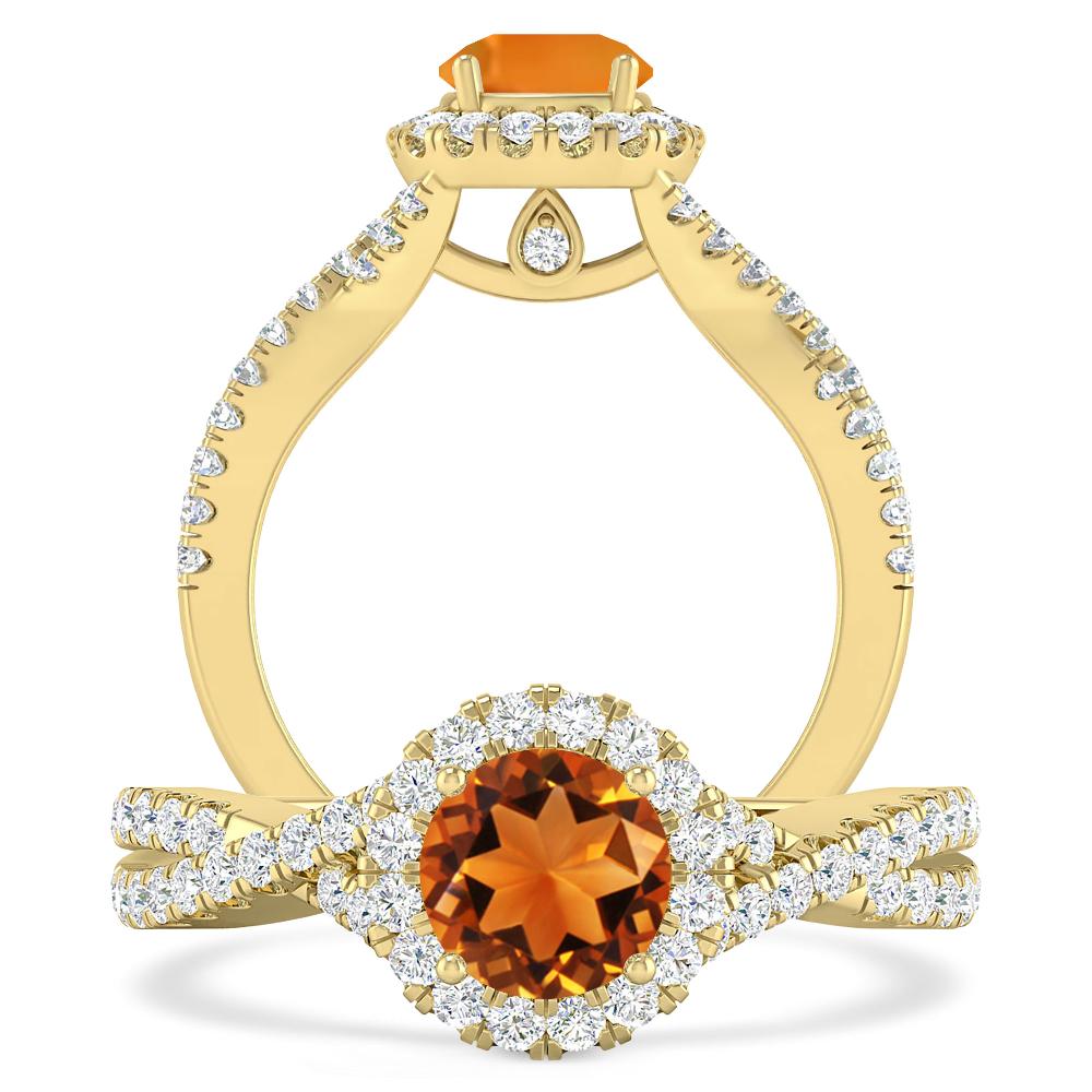 Yellow Gold - Citrine