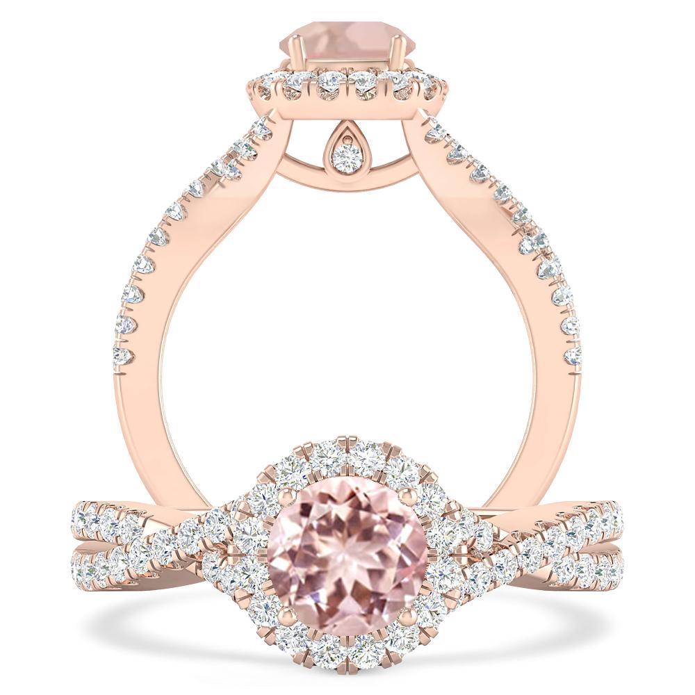 Rose Gold - Morganite