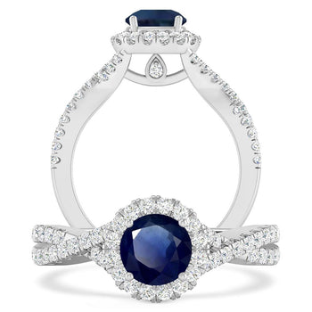 White Gold - Sapphire