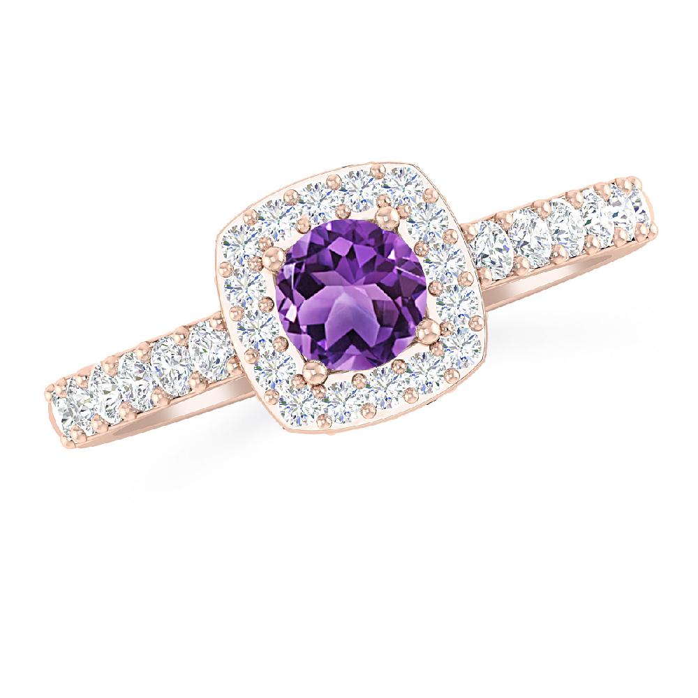 Rose Gold - Amethyst