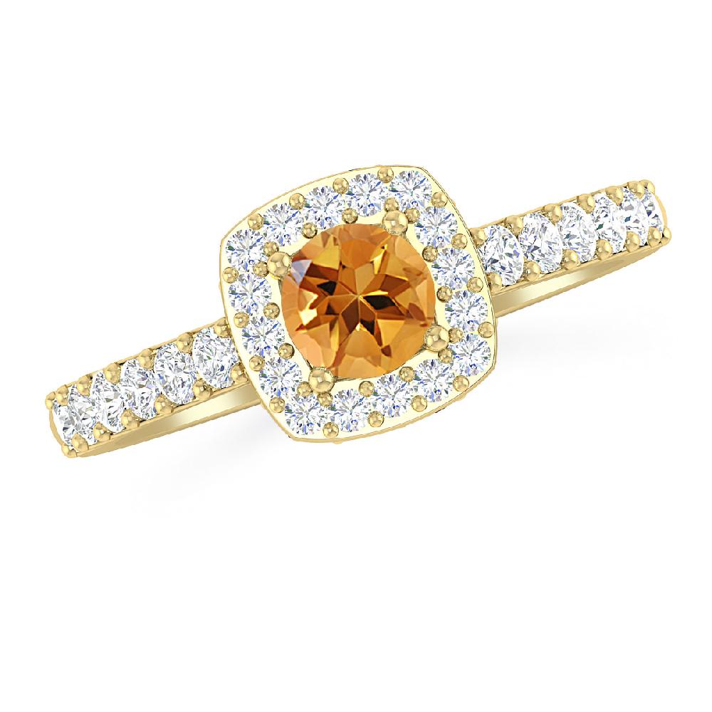 Yellow Gold - Citrine