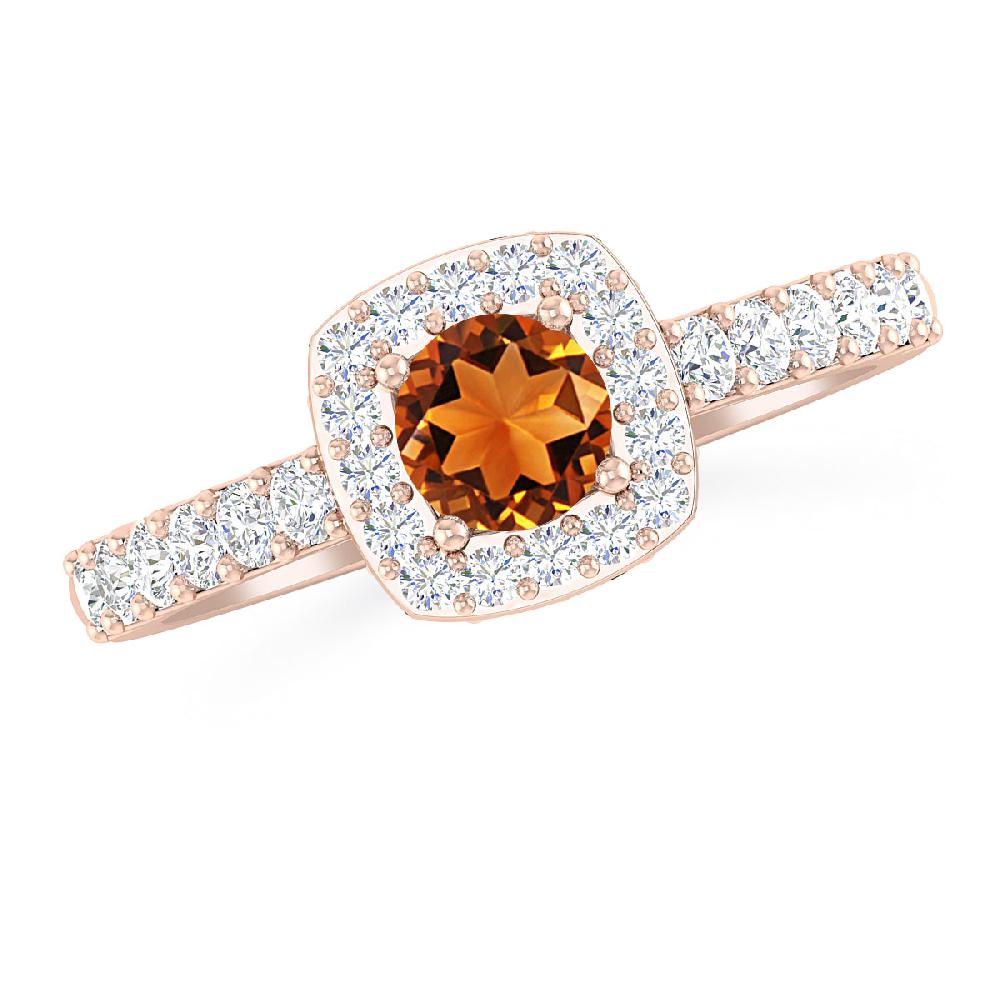 Rose Gold - Citrine