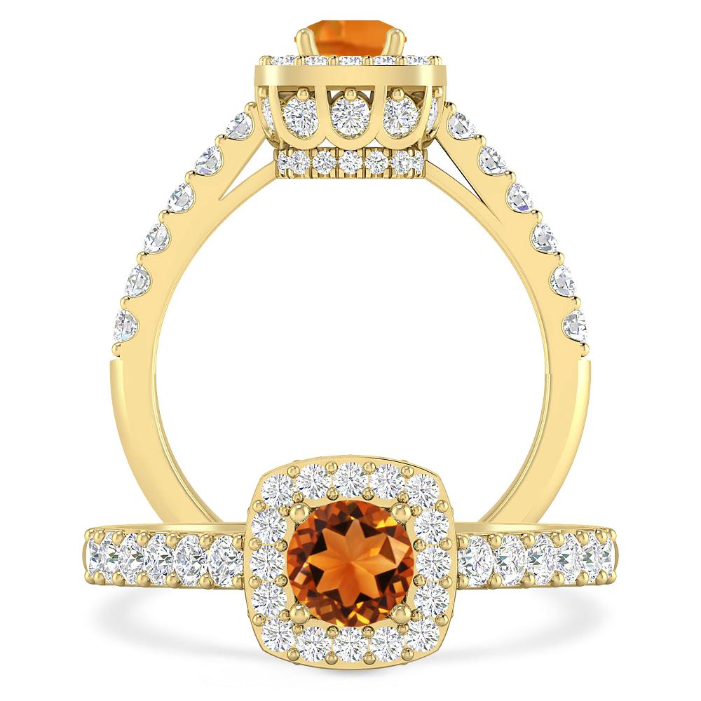 Yellow Gold - Citrine