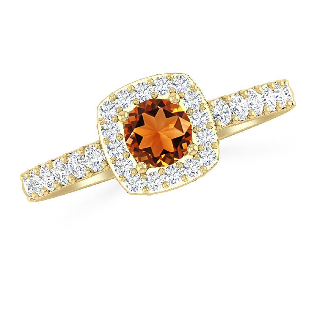 Yellow Gold - Citrine