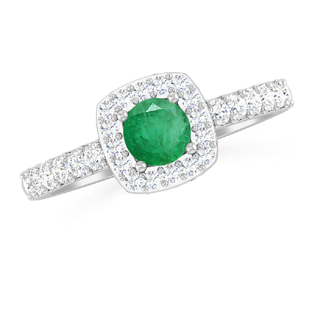 White Gold - Emerald