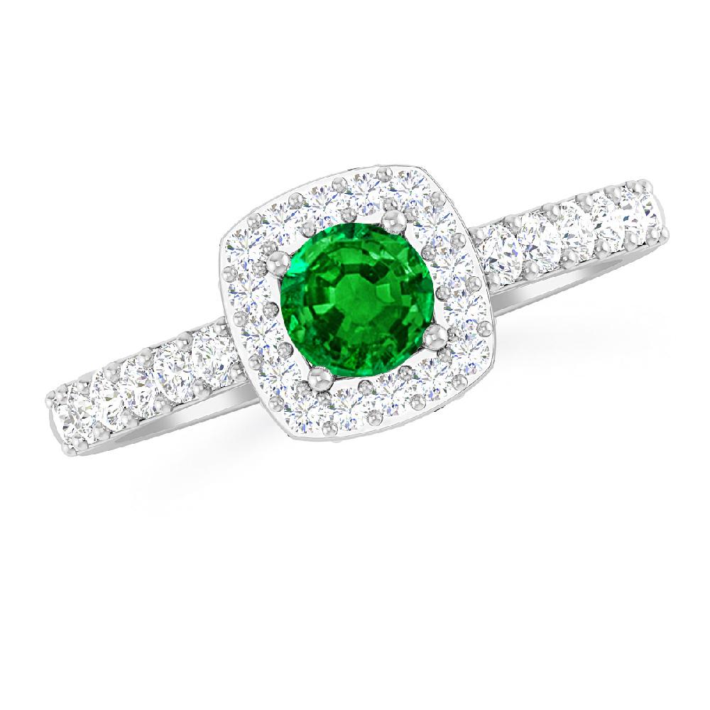 White Gold - Emerald