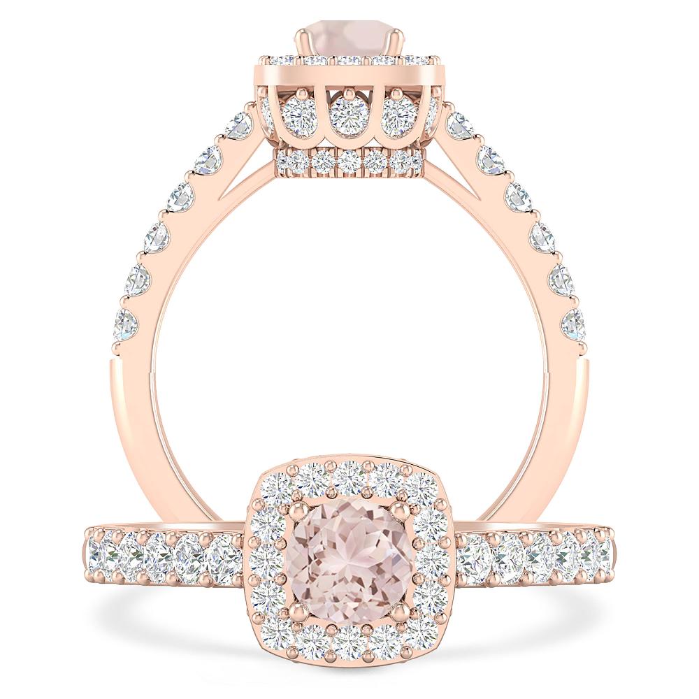 Rose Gold - Morganite