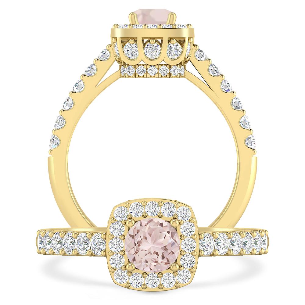 Yellow Gold - Morganite