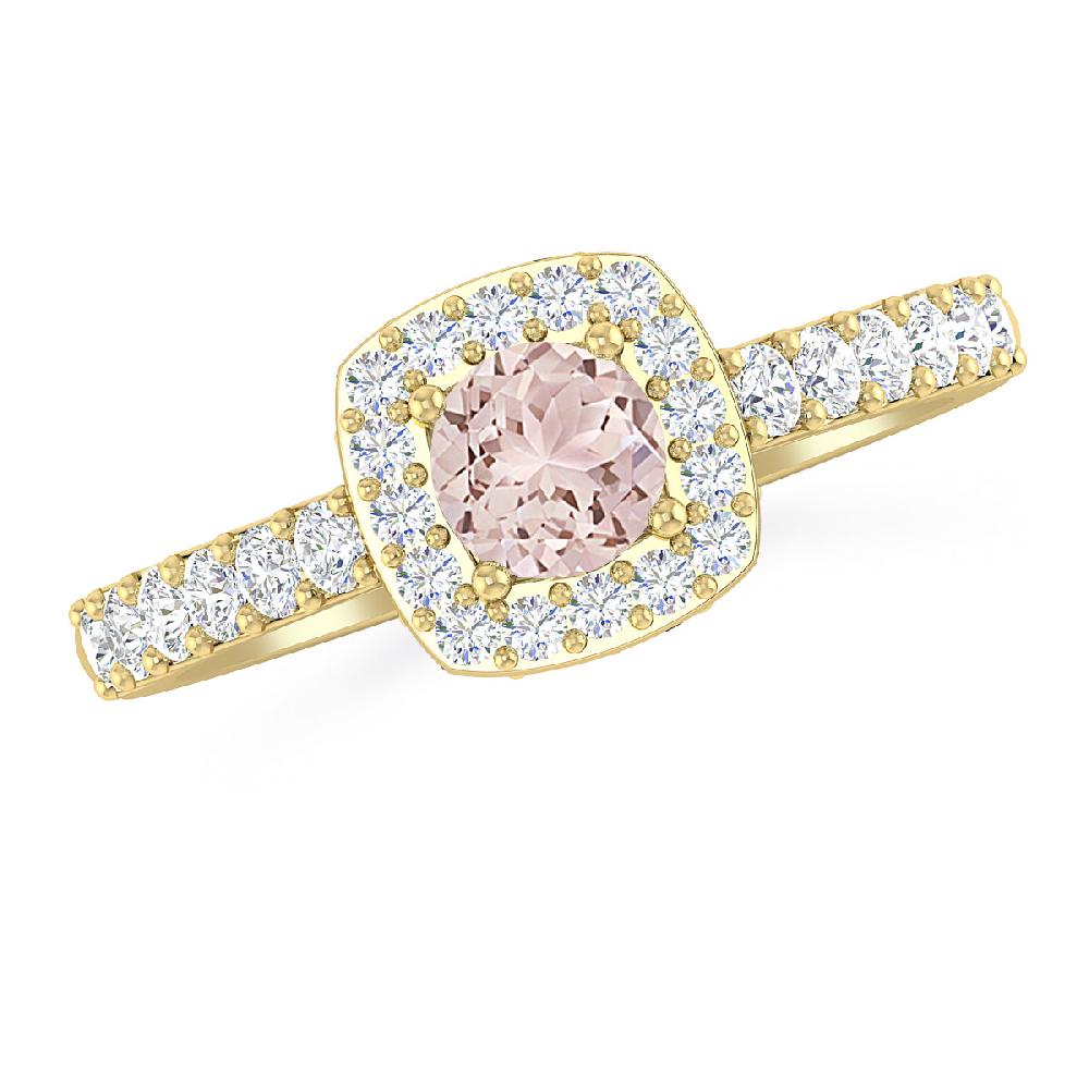 Yellow Gold - Morganite