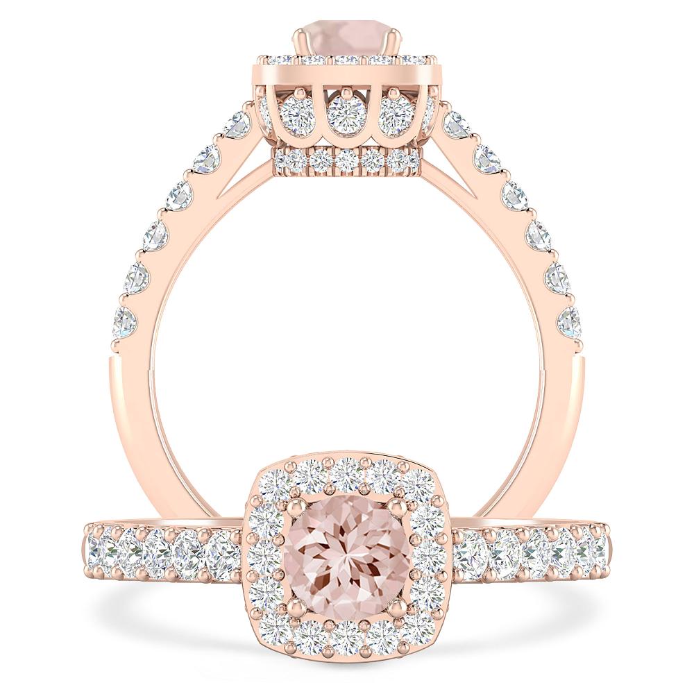 Rose Gold - Morganite